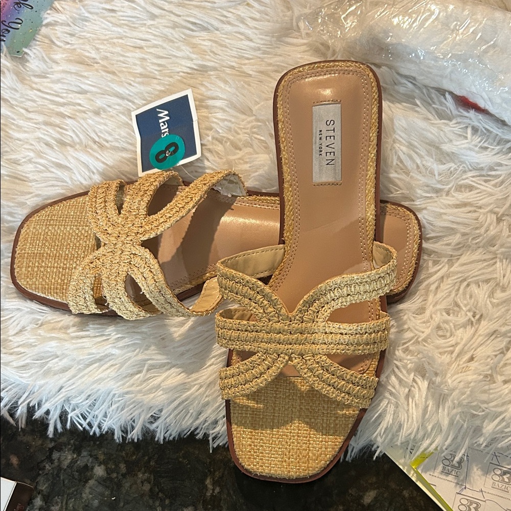Steven Natural Woven Sandals for Women - Picture 4 of 4